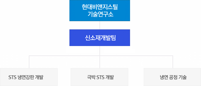 현대비앤지스틸 기술연구소 신소재개발팀 STS 냉연강판 개발 - 극박 STS 개발 - 냉연 공정 기술